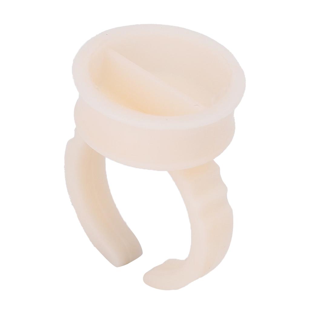 200pcs Microblading Ink Ring Cup Disposable Eyebrow Tattoo Pigment Eyelash Extension Glue Holder