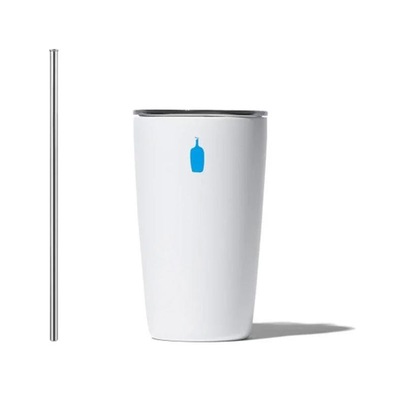 Stainless Steel Water Bottles Free Shipping Water Bottle with with Straw Thermoses Bottle Drinking Bottle Coffee Cup Travel Mug