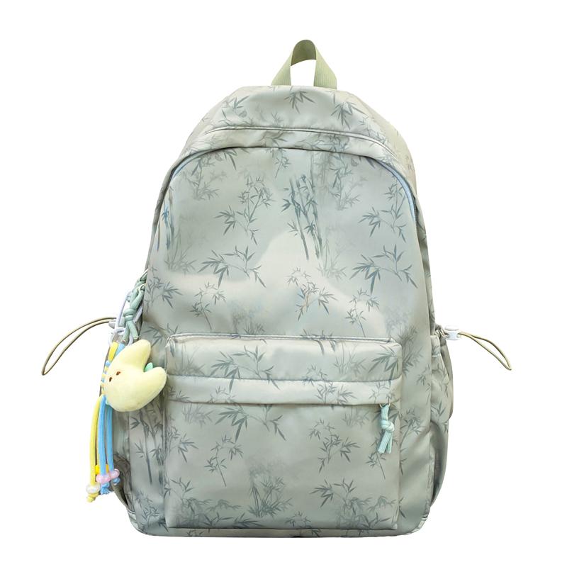 Graffiti Backpack Student Large Capacity School Bag Unisex Tie-Dye Printed Backpack