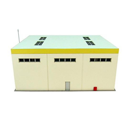 Sankei Aviation Diorama Serie Flugverein Flugzeuglager Papierbasteln 1/144 MK08-12