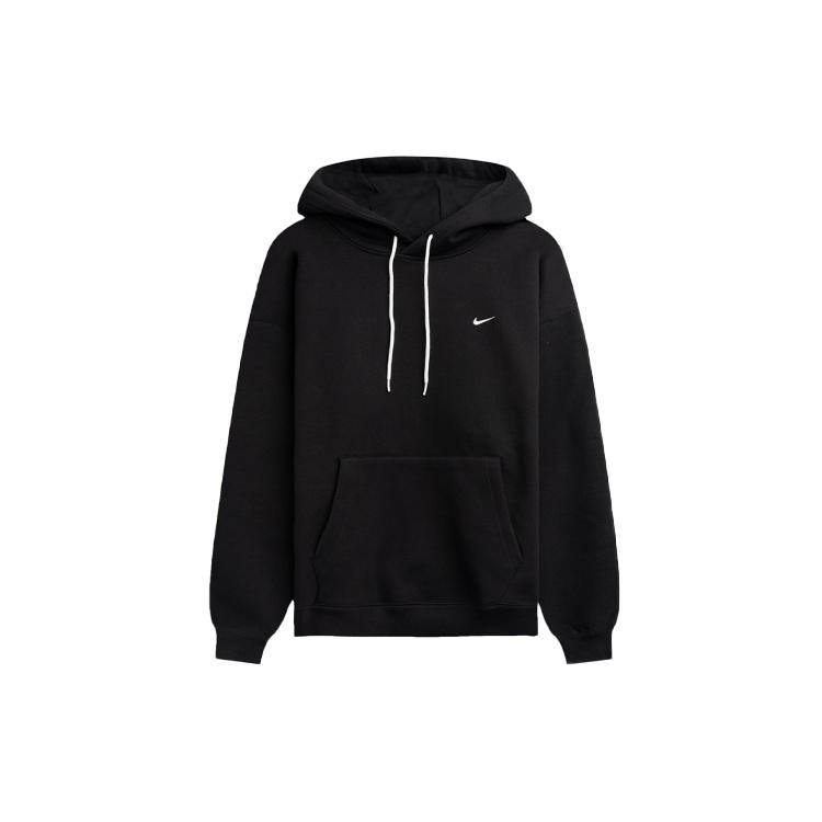 Nike Logo Loose Long Sleeves Pullover hooded Sports Black Men s CV0552-010 S