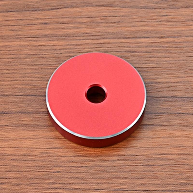 45 Rpm Adapter for 7 In Vinyl Record Turntables Discs Dome, Aluminum Alloy