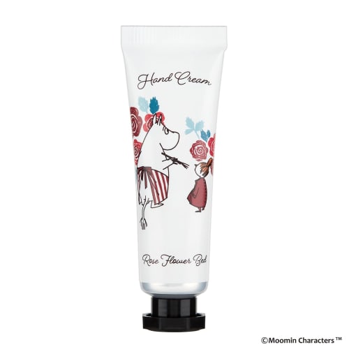 Moomin Hand Cream Gift Set (15mL X 3 Bottles, Rose) - Wild Rose Garden