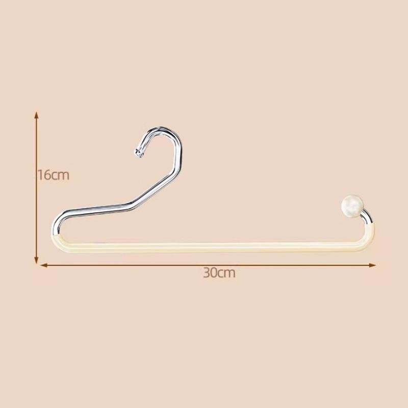 1pc Goose-shaped Trouser Rack Household Seamless Non-slip Trouser Hanging Wardrobe Built-in Organizer Hanger Storage Artifact