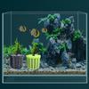 12Pcs Aquarium Plant Holder Multi-Function Porous Planting Basket Anti Floating Aquarium Plant Cup for Aquarium Decoration