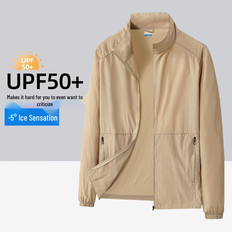 UPF 50+ Breathable Anti-UV Ice Silk Summer Outerwear for Women and Men