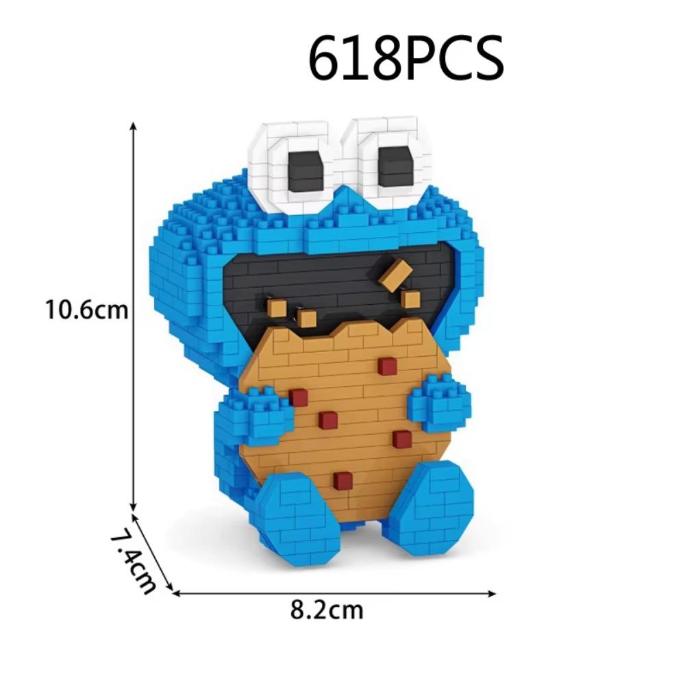 

Милые фигурки из мультфильма Улица Сезам микро алмазный блок ЭЛМО БОЛЬШАЯ ПТИЦА МОНСТРЫ ПЕЧЕНЬЯ строительные кирпичики нанокирпичи игрушки для подарка