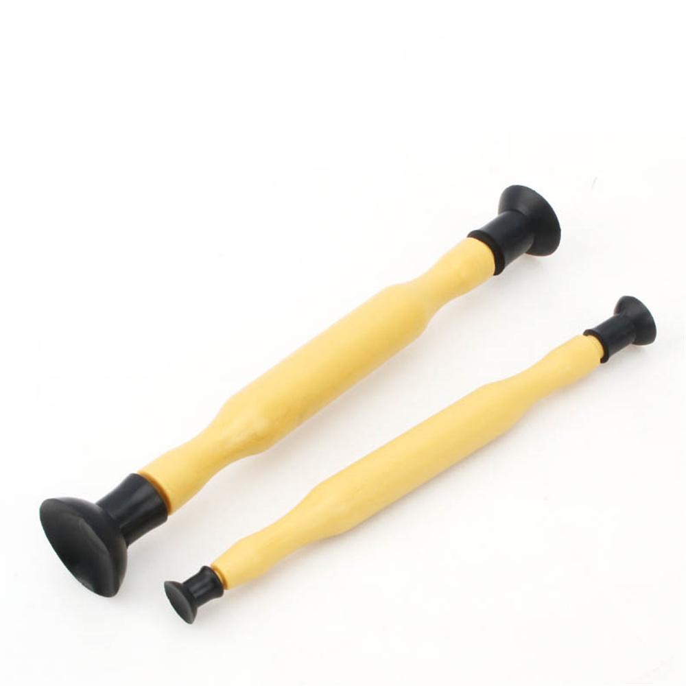 2x Valve Hand Lapping Grinding Tool Kit Suction Cup Lap Sticks Rubber & Plastic