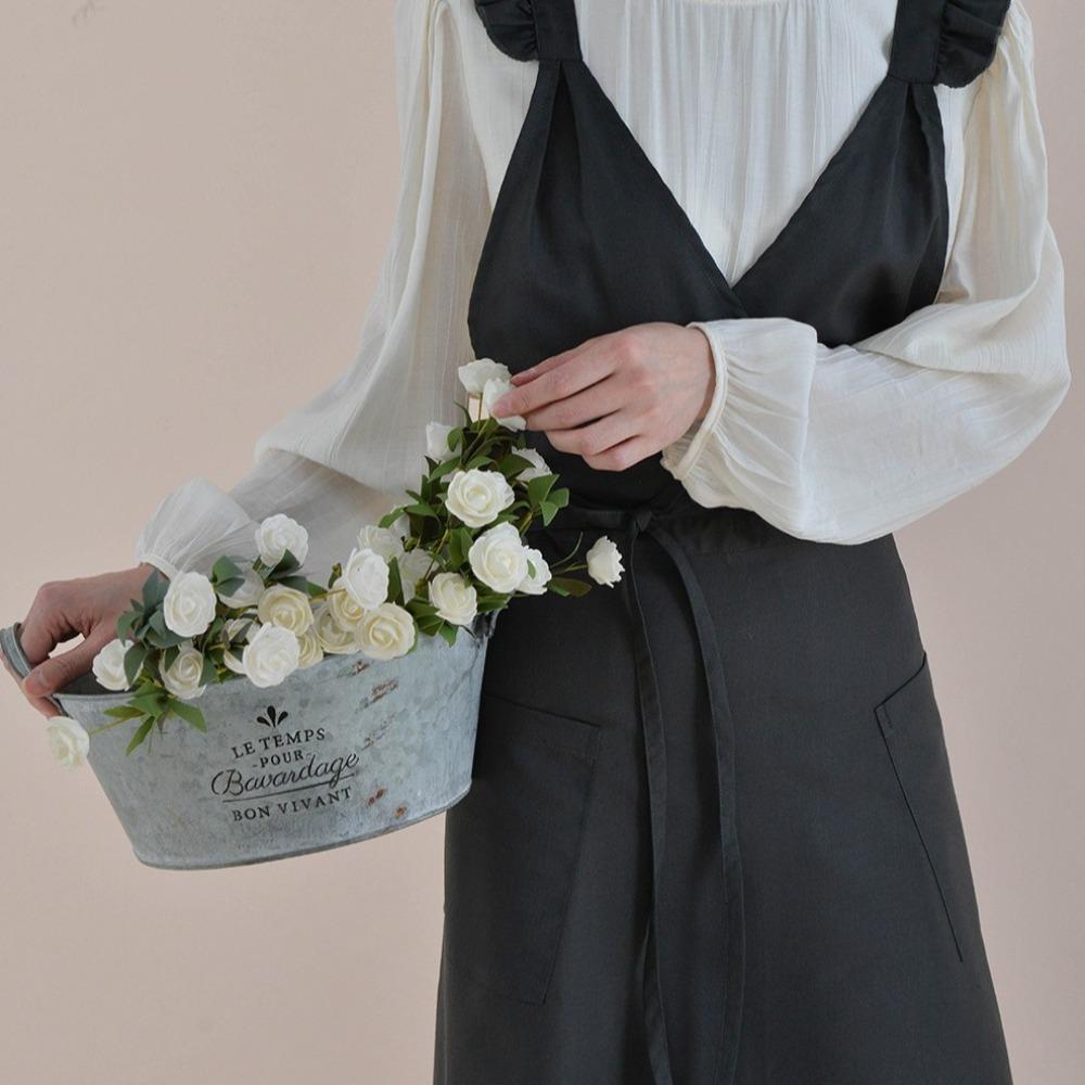 Stylish Kitchen Apron Waterproof Cooking Apron Convenient Gardening Apron  Crafting