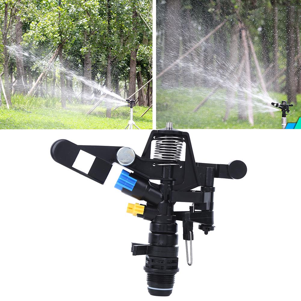 Garden Lawn Rotating Water Sprinkler Sprayer Nozzle Irrigation Tools Male Thread G3/4