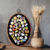 Pin Display Board Fabric Enamel Pin Boards for Wall 11.4 x 8.6 inches Wall Hanging Brooch Earrings Necklace Jewelry Holder Organizer Display Storage