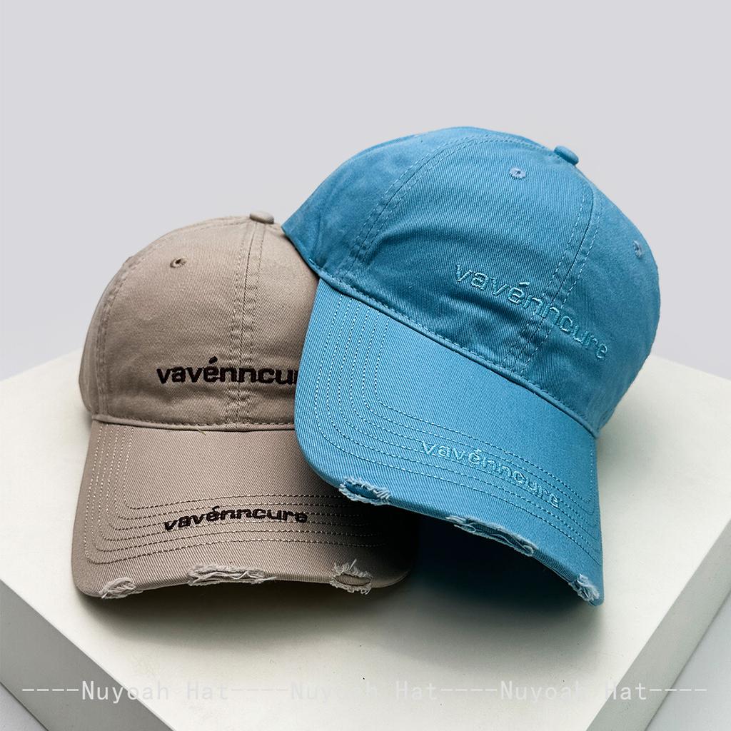 New Men Women American Vintage Embroidered Letters Baseball Hats Sunshade Street Versatile Broken Peaked Caps Personal Fashion