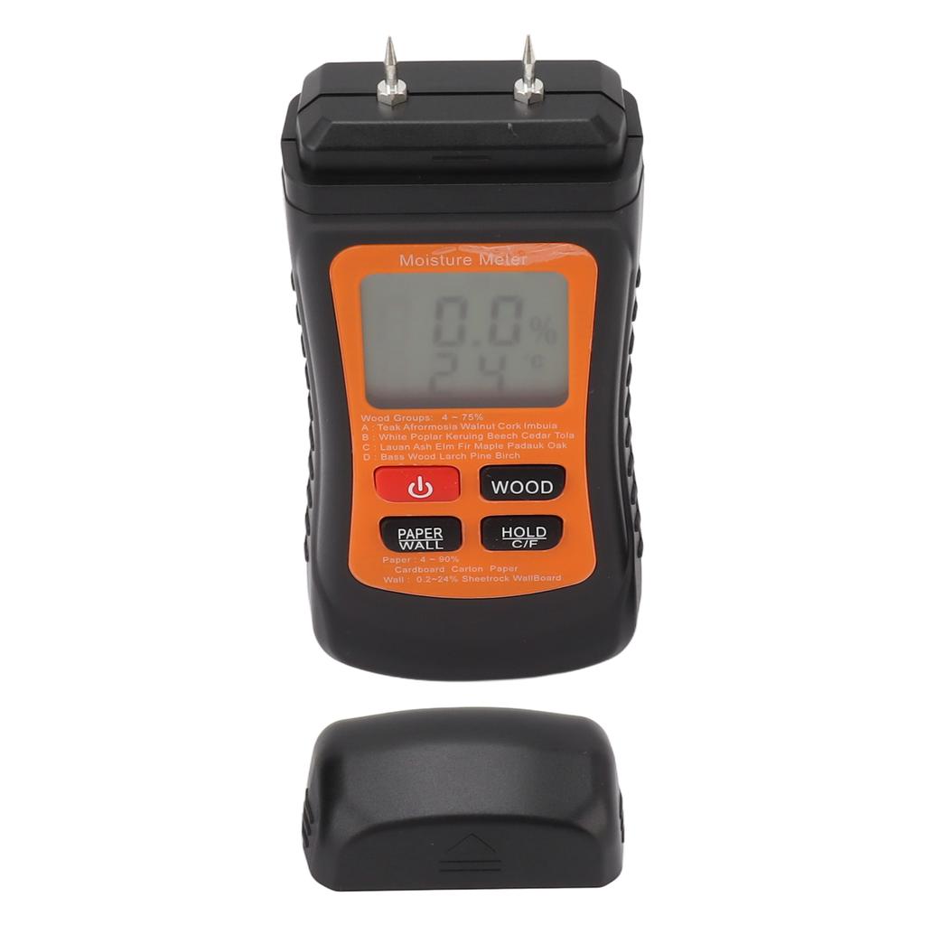 Digital Pin Type Wood Moisture Meter Wood Moisture Tester with Backlight Function for Firewood