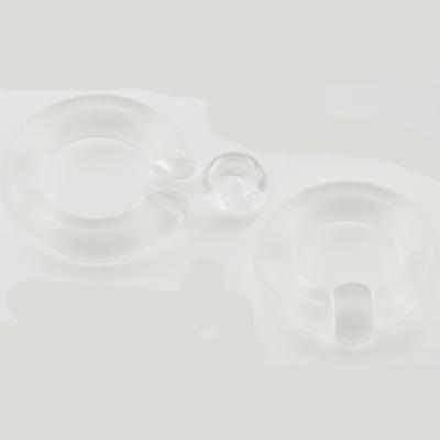 1Pair Acrylic BCR Big Large Size Giant Captive Bead Ring Ear Tunnel Plug Expander Guauge Male Nose Ring Piercing Body Jewelry