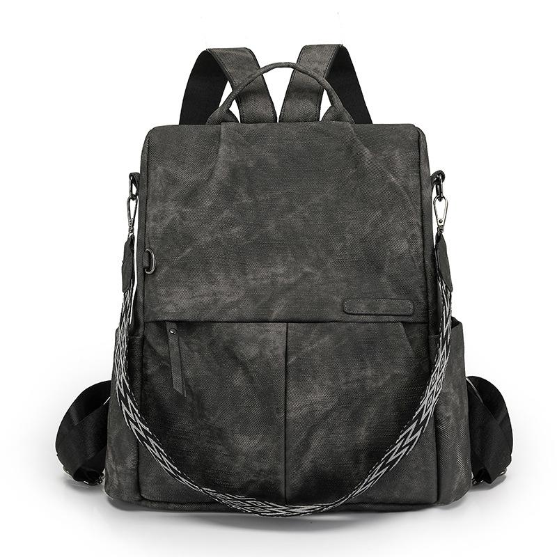 

Женские рюкзаки, в корейском стиле, модные и универсальные, школьные рюкзаки большой вместимости из мягкой кожи, дорожные сумки из полиуретана