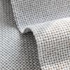 Solid Color Braid Cotton Linen Sofa Cover Couch L Shaped Combination Furniture Slipcover Anti-slip Coverage Cushion Settee Towel