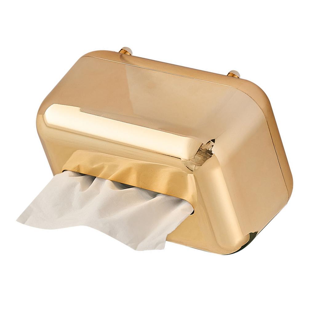 Galwanizowany Pudełko na Chusteczki Domowe Biurkowe Innowacyjne Pudełko do Przechowywania Chusteczek Retro Pudełko na Chusteczki dla