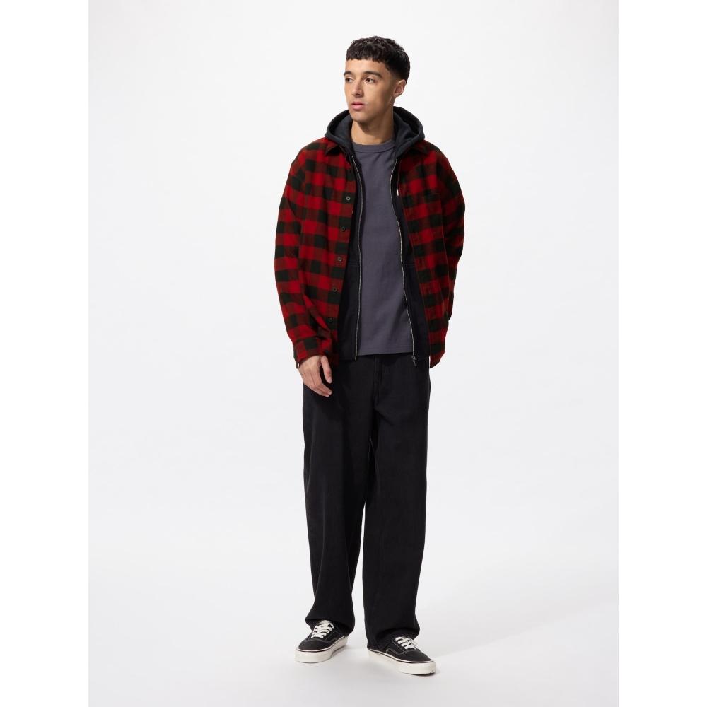 Uniqlo Flannel Check Shirt  LonG Sleeve  G
