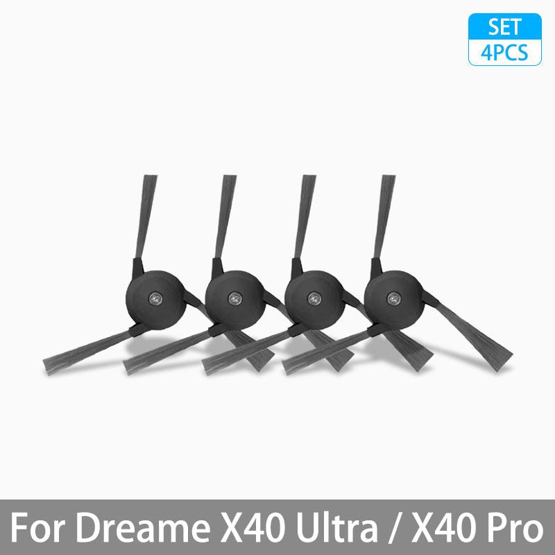 

For Dreame X40 Ultra / X40 Pro Accessories Rubber Main Side Brush Mop Cloth Dust Bag HEPA Filter Robot vacuum Replacement Parts