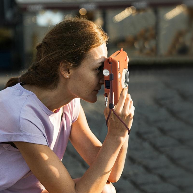 Nylonové zápěstní popruhy pro mini instantní fotoaparáty Nastavitelné a pohodlné Dostupné v různých barvách