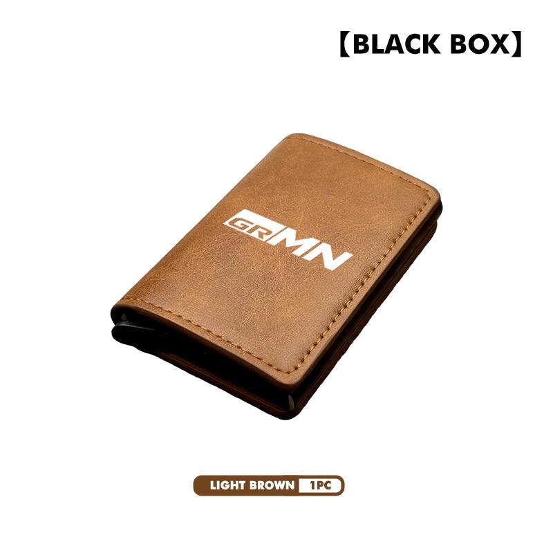 For Toyota Men's Car Anti Magnetic Anti Theft Storage Bag ID Credit Card Wallet Crown Yaris Corolla Prius Auris CHR Avalon GR
