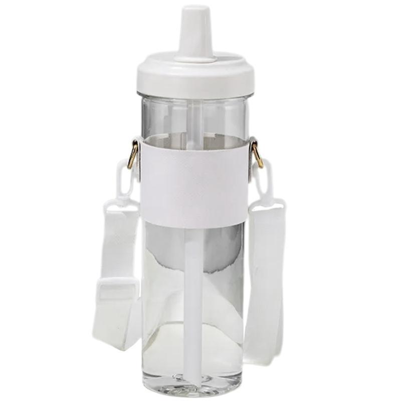 J0MC Convenient Water Bottle with Handle Multifunctional Plastic Cup for Everyday Use