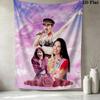 Selena Quintanilla Wall Tapestry Aesthetic Wall Hanging Printed Fabric Blanket Decorative Tapestries For Bedroom Living Room Home Decor