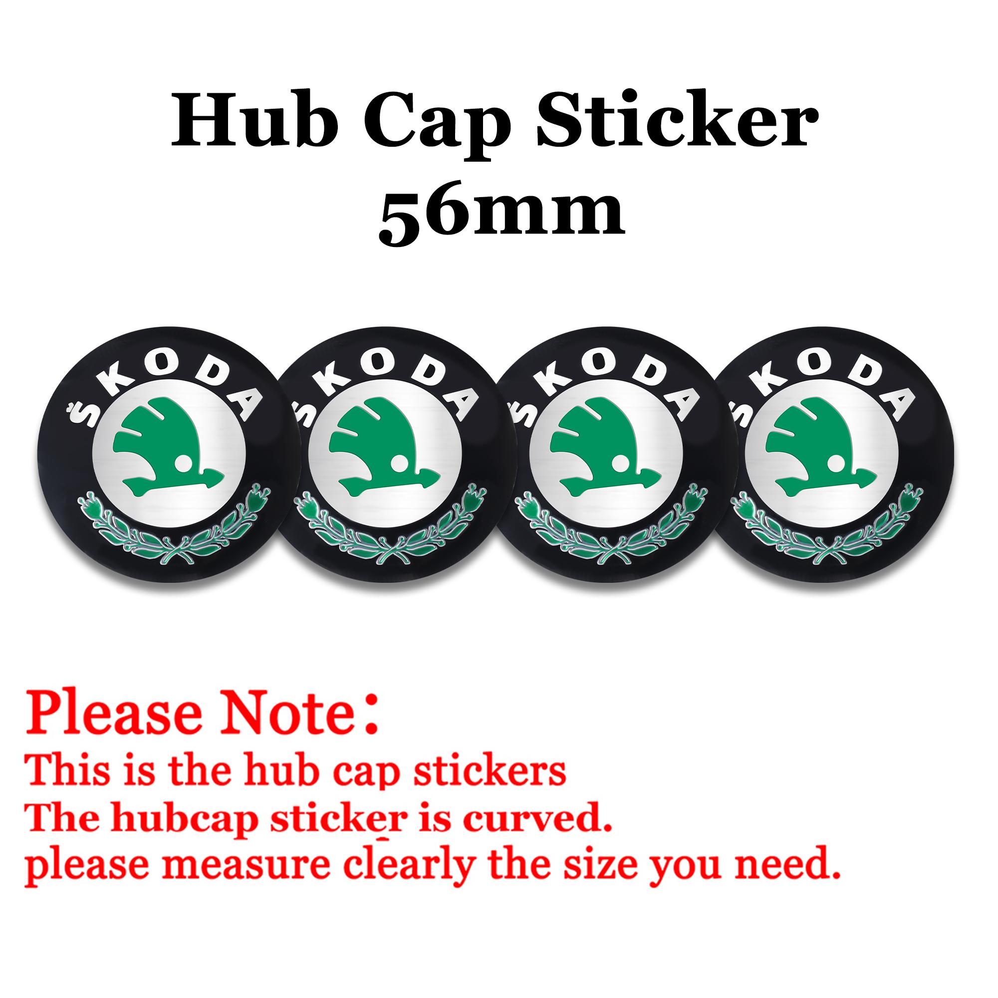 

For Skoda 4pcs 60mm Car Wheel Center Cover Hub Cap Auto Decoration Accessories VRS Octavia 1 2 3 A7 A5 Fabia Rapid Superb Yeti