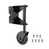 Adjustable Spring Gate Support Wheel Fence Door Roller Slider Spring Loaded Gate Caster Door Hardware Easy To Install