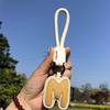 1PC Anniversary Gifts Lucky Letters Creative Alphabet Keychain Minimalist Wedding Favors Trendy For Couples Engraved 18CM