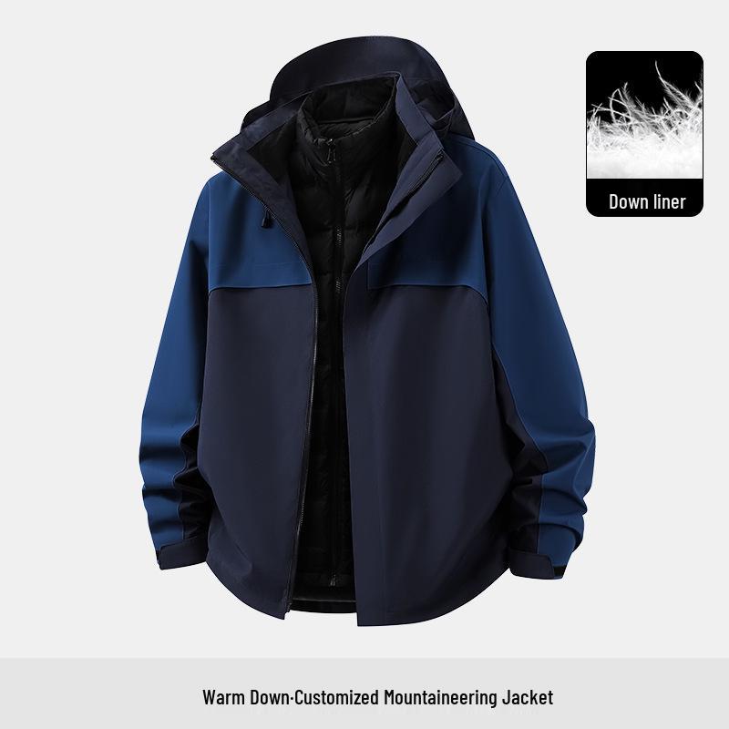 Winter Outdoor Workwear Jacket with Custom Logo for Employees
