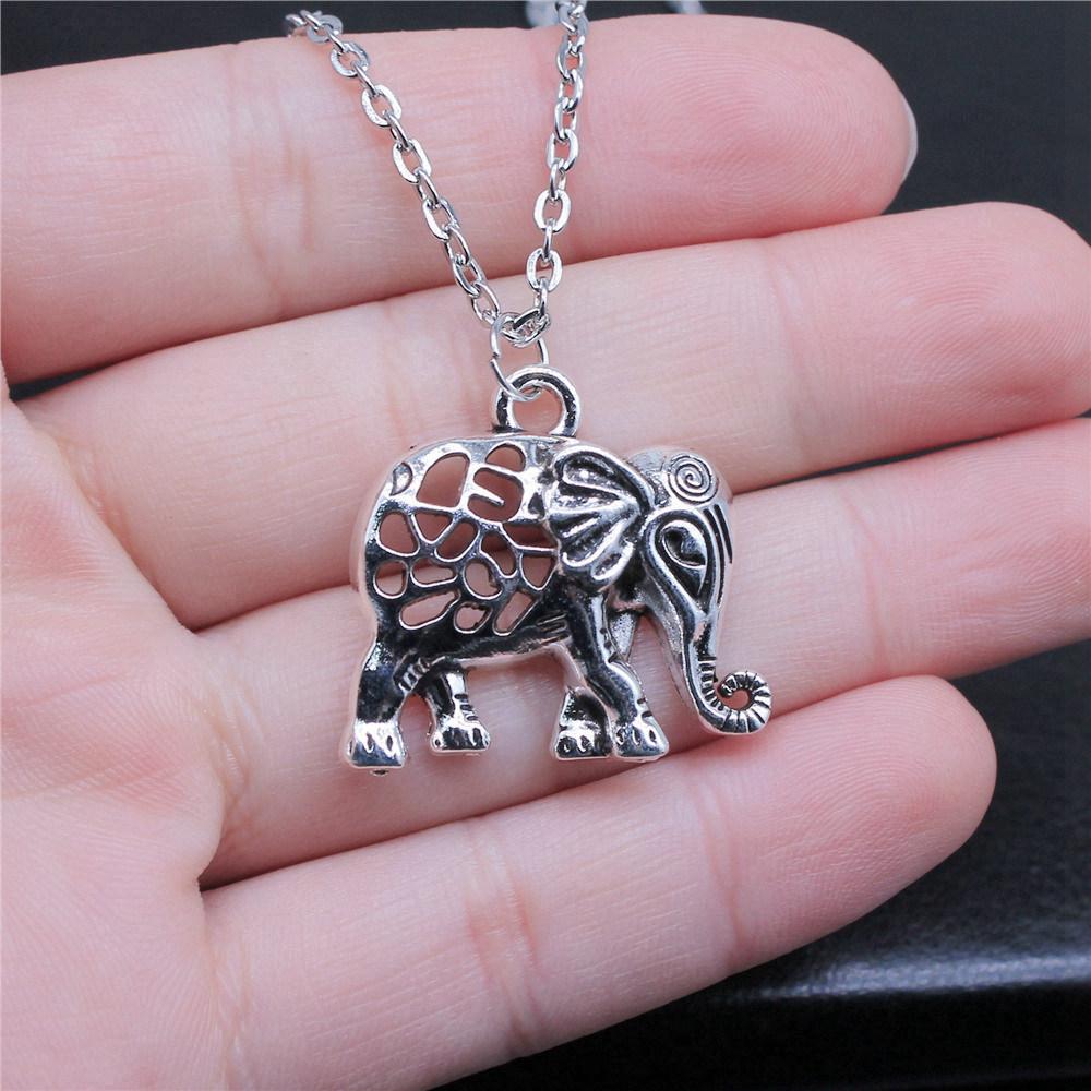 Halskette am Hals 43cm Kette Waldtiere Hochzeitsschmuck Zubehör QN031