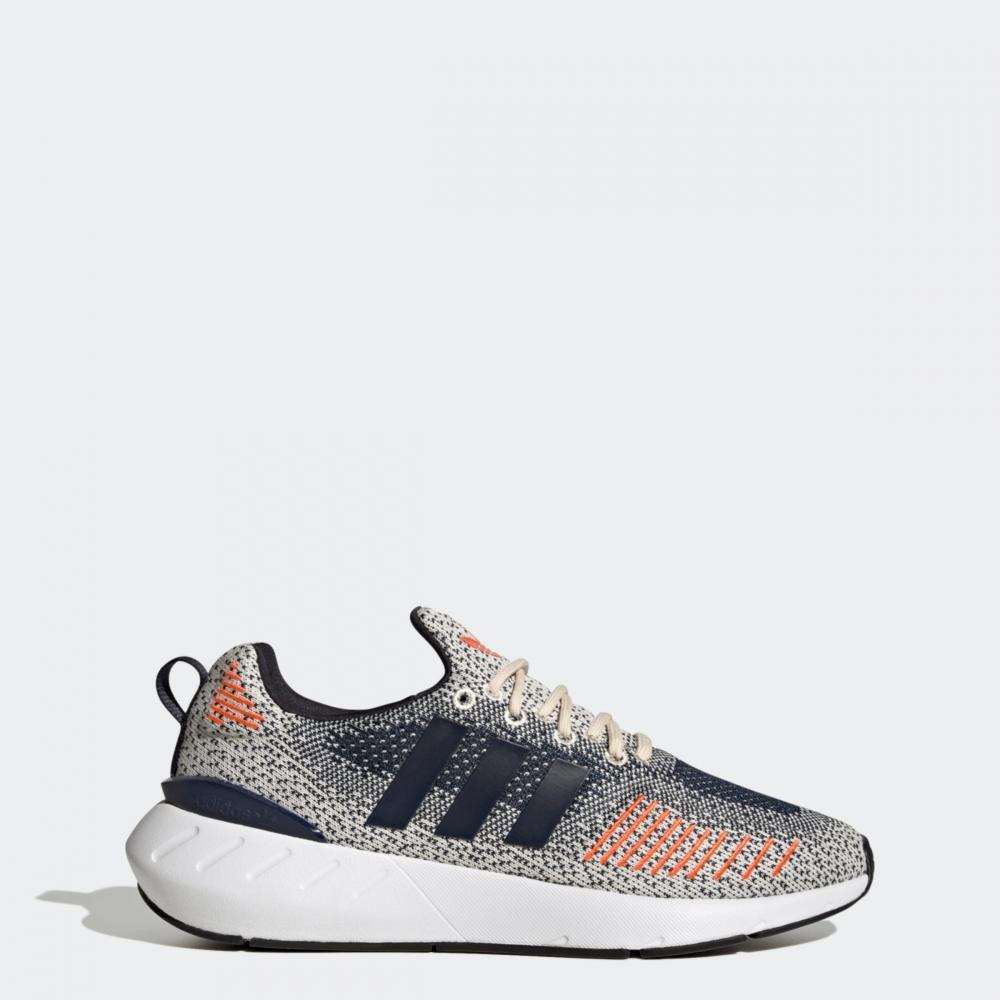 

Adidas Мужские кроссовки adidas Swift Run 22 экрю оттенка Legend Ink Solar Red