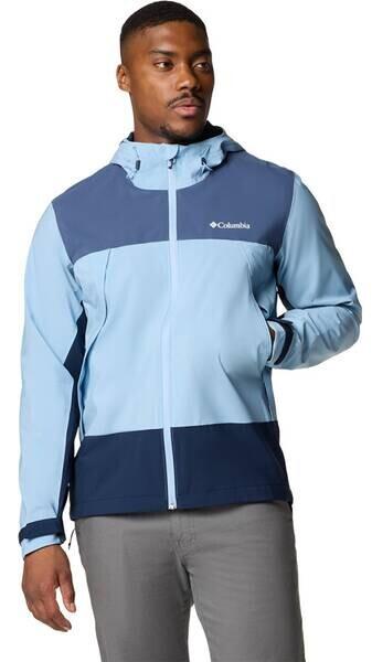 

Куртка Columbia Boulder Falls Jacket (2116173) ripple blue/dark mtn/collegiate navy L