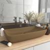 Luxury Rectangular Matte Sink 71x38 Cm Ceramic