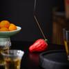 Strawberry Incense Burner Tea Pet Ornament Cute Ornament Thread Fragrance Tray Tea Table Creative Fragrance Path