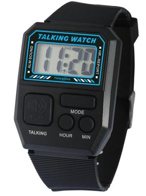 Hodinky TPW101T-BK - Hlasové hodinky - Čierne