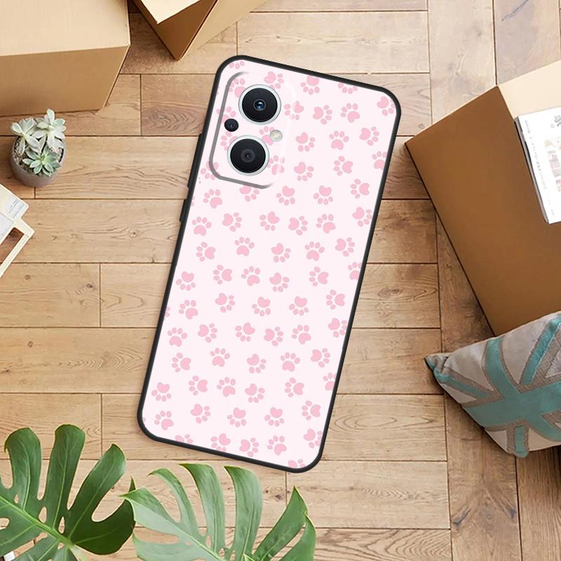 

Cat Dog Paws Case For OPPO Reno 13F 14F 12F 10 11 12 13 14 Pro 8T 7 8 Lite OPPO Find X9 X6 X5 X8 Pro Cover OPPO Reno11 F