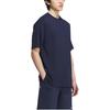 Adidas Sport Lifestyle Serie Lockere Passform Rundhalsausschnitt Kurzarm T-Shirt Unisex Oberteile Marineblau JD0345