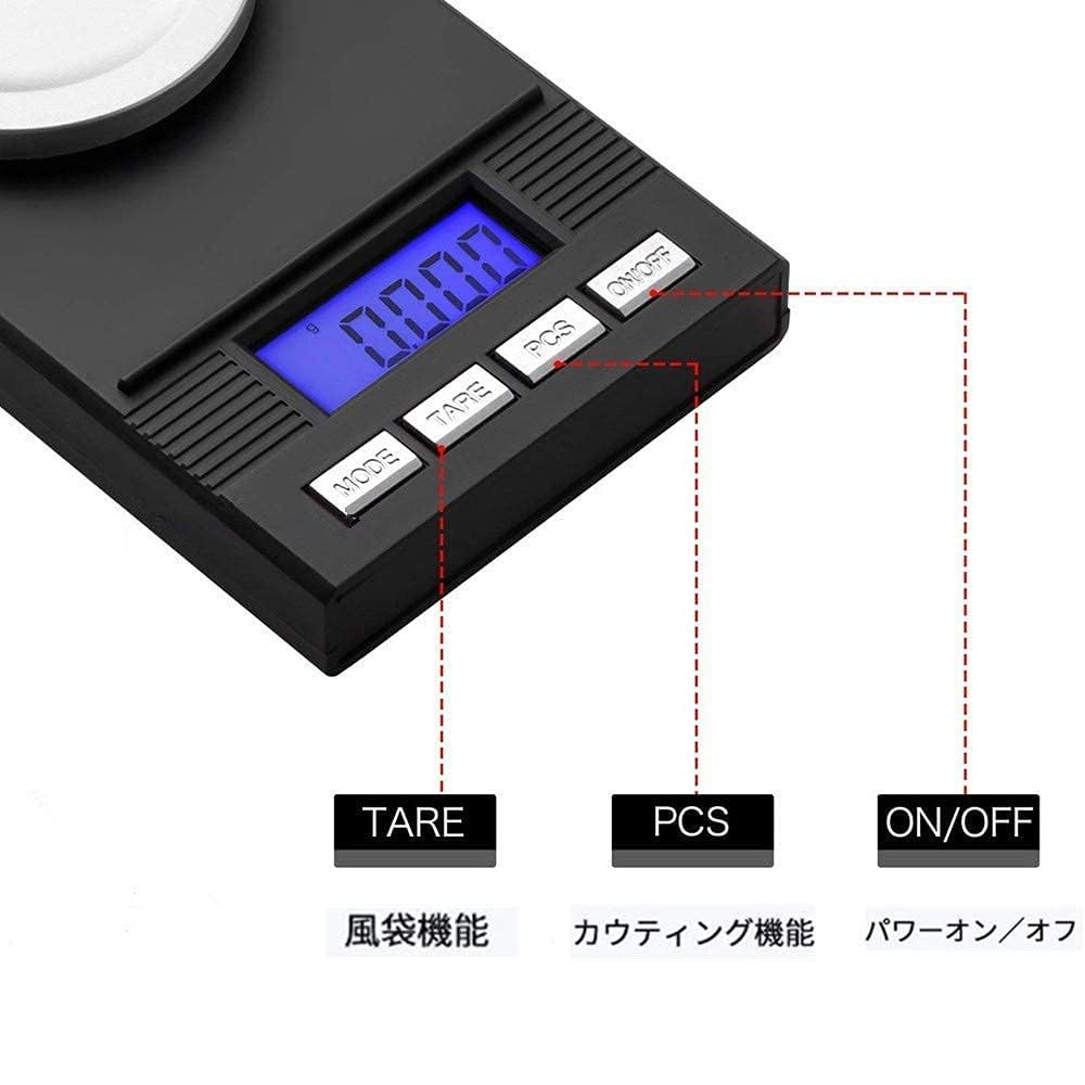 Pocket Digital Scale, 1g Precision, Portable Type, 1g Precision Scale, Suitable for Commercial Use