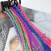 5/6Pcs Bohemian Style Sweet Wig Braid Multi-Color Kids Wig Ponytail Headbands  Party