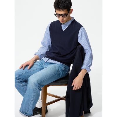 Japan Merino V Neck Vest