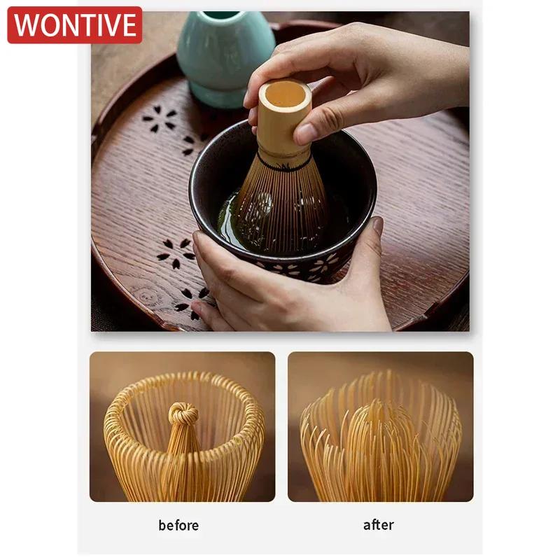 Free combination Tea Set Stirring Brush Japanese TeaSet Matcha Whisk Tea Spoon And Scoop Matcha TeaSets Matcha Bowl Tray