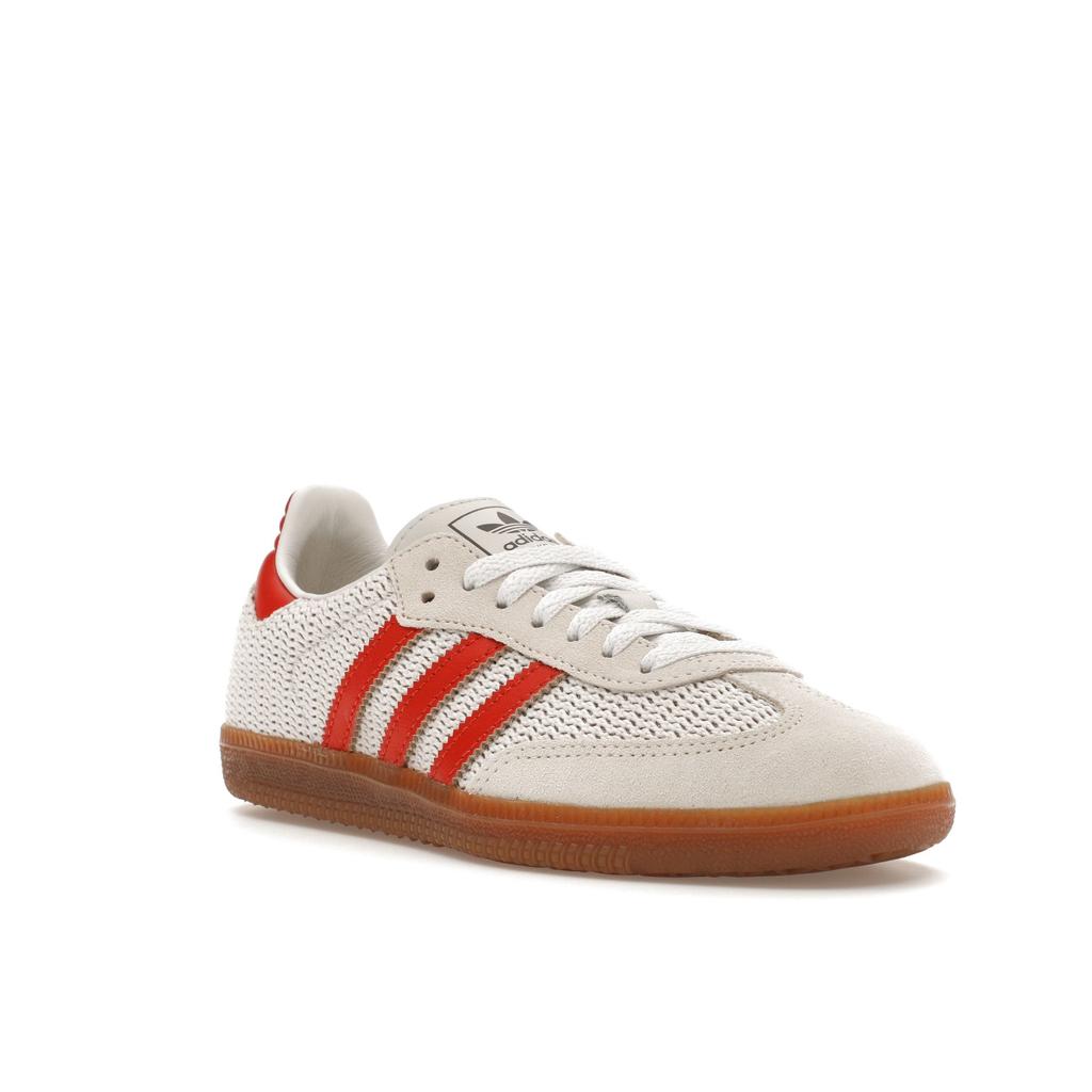 Adidas Samba OG Kristallweiß Preloved Rote Unisex Sneakers Gum IG1380