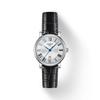 Leather Strap Silver Dial Men's Fashion Watch T122.210.16.033.00