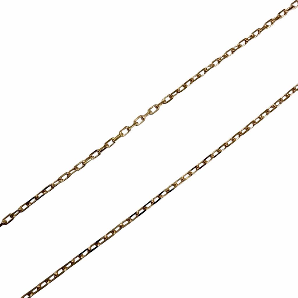 Great Cartier Necklace Damour SM Small Brilliant cut Pink gold 750 Used