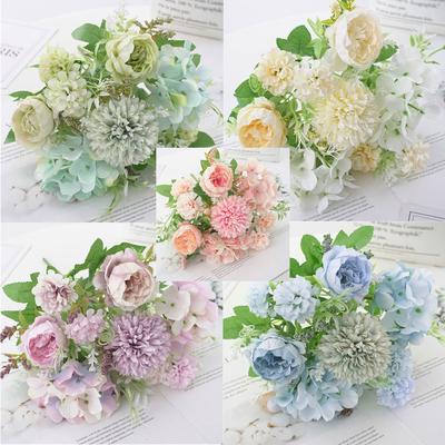 Wunderschöne künstliche Seidenblumen für Hochzeit, Valentinstag, Brautstrauß, Brautdekoration