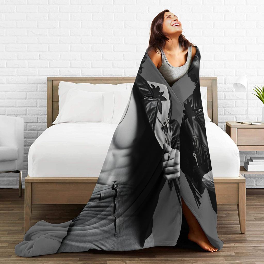 Warm Blanket Travel Benson Boone American Singer Throw Blanket Flannel Bedspread For Couch Chair Sofa Bed Trend Sofa Bed Cover