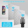 Dual Network Interface Wifi 6 Repeater Signal Amplifier Router 300Mbps Signal Booster Cellular Communication Amplifier