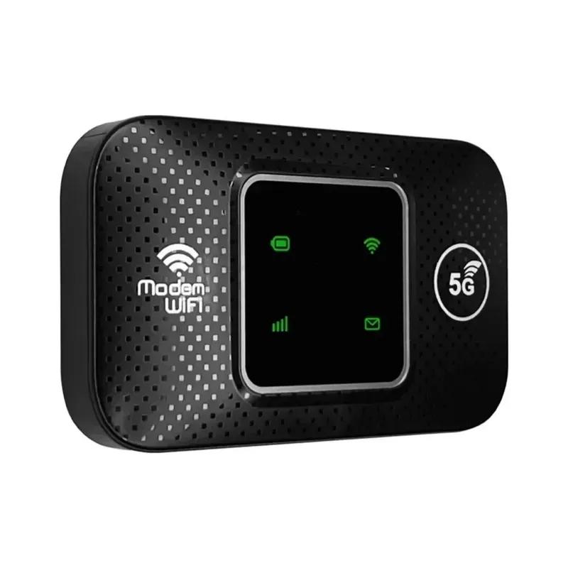 4G 5G WiFi 6 Mobile Hotspot Router Support 10 Users with SIM Card Slot Wireless Router Portable WiFi Hotspot for Home Travel